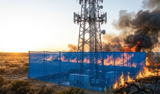 INCA WFS net protegiendo infraestructura de telecomunicaciones